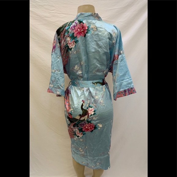 NWT Sam Well O/S Multicolored Print Kimono 👘 Robe - Picture 6 of 12